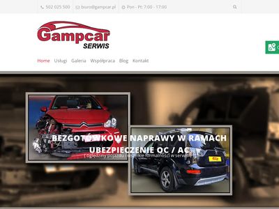 Lakiernik samochodowy nowa huta - gampcar.pl