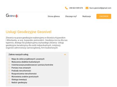 Geodeta Włocławek - geonivel.pl