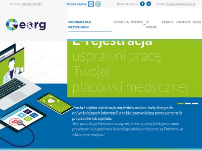 Rejestracja pacjentów online - georg.com.pl