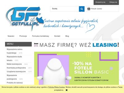 GetFull.pl - Centrum Zaopatrzenia Gabinetów Kosmetycznych i Fryzjerskich
