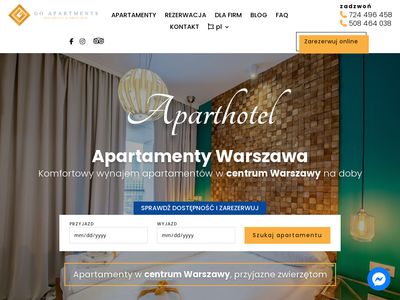 Wynajem apartamentów Warszawa - Go Apartments