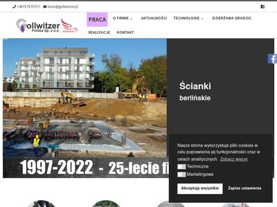 Gollwitzer Polska Sp. z o. o. – ścianki szczelne na budowy