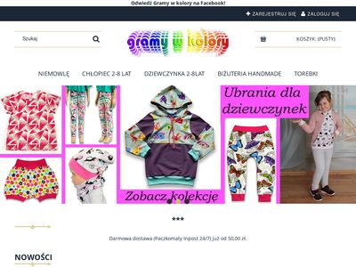Gramywkolory - ubrania dla dzieci z Polski