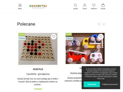 Gruchotki.pl - zabawki drewniane, zabawki ekologiczne