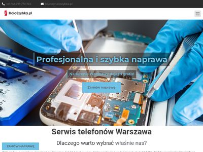 HaloSzybka - serwis telefonów Warszawa