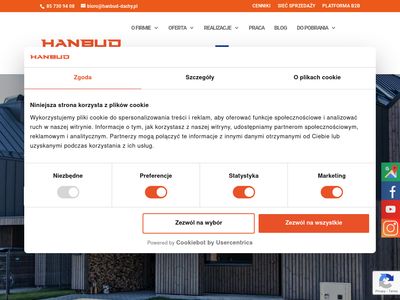 Hanbud - Producent pokryć dachowych - Ogrodzeń metalowych i profili