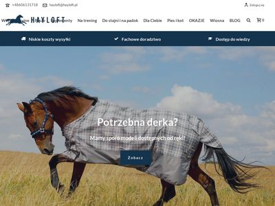 Sprzęt jeździecki dla konia - hayloft.pl