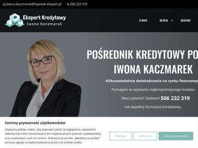 Doradca kredytowy, finansowy Poznań - Iwona Kaczmarek