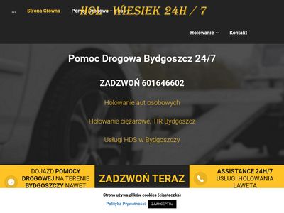 Pomoc Drogowa Bydgoszcz holowanie aut