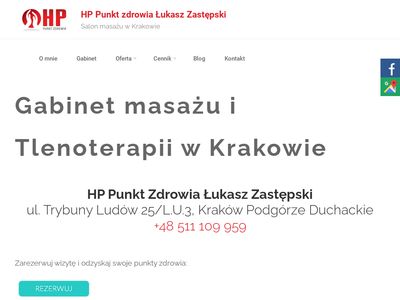 Drenaż limfatyczny Kraków - hppunktzdrowia.pl
