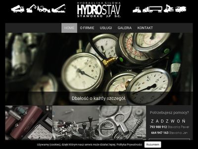Naprawa Hydrauliki Siłowej Białystok - hydrostav.pl