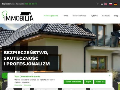 Biuro nieruchomości Immobilia - Chojnice i okolice