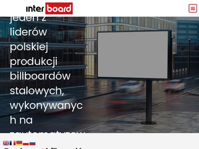 Producent bilboardów - Intrerboard