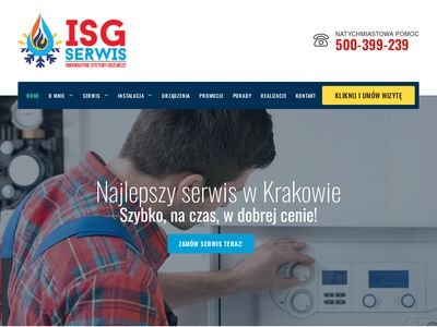Naprawa pieców gazowych Kraków - ISG