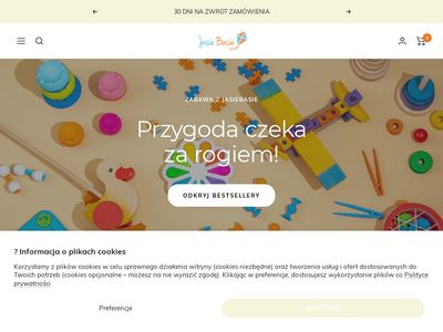 Sklep online z zabawkami sensorycznymi - jasiebasie.pl