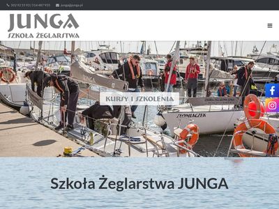 Szkolenie na patent sternika jachtowego - junga.pl