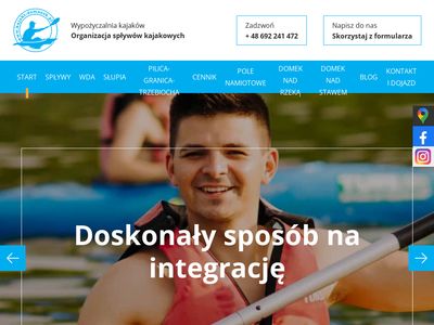 Kajaki-domaszk.pl - spływy kajakowe dla firm
