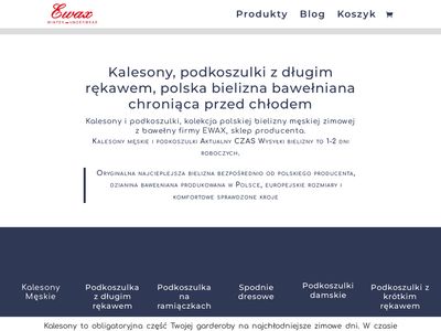 Kalesony męskie - kalesony.com.pl