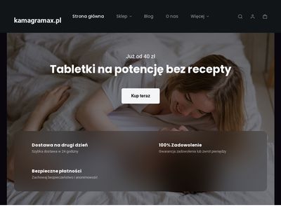 Środki na potencję - kamagramax.pl