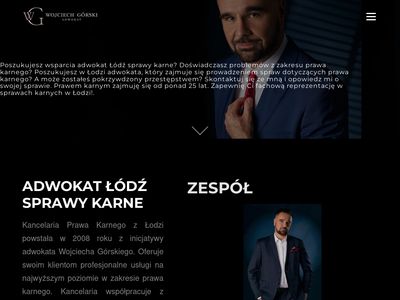 Adwokat Łódź Sprawy Karne - Wojciech Górski – kancelaria prawa karnego