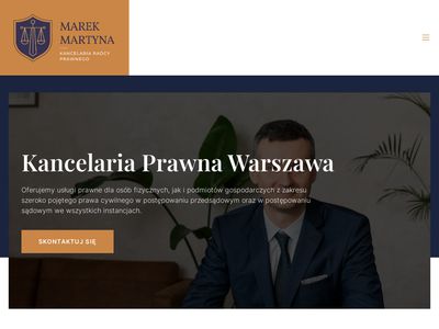 Prawnik Warszawa - Marek Martyna