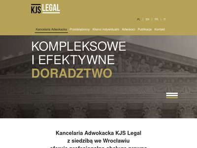KJS Legal Adwokat we Wrocławiu