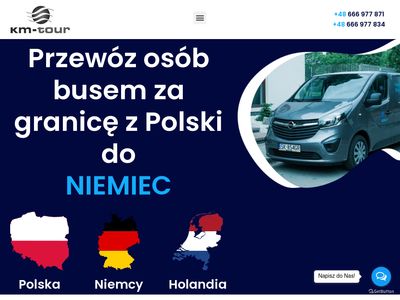 Przewóz osób Polska - Holandia - km-tour.pl