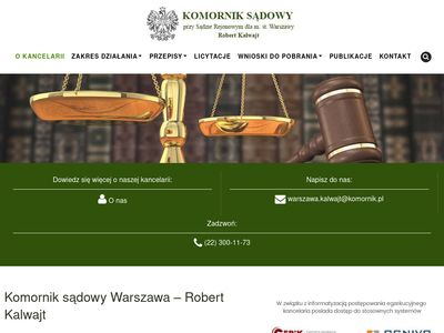 Komornik Sądowy przy Sądzie Rejonowym dla m. st. Warszawy