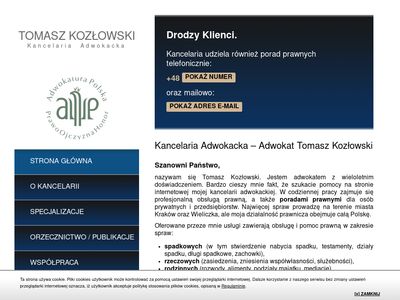 Kancelaria prawna Kraków - kozlowski-adwokat.pl