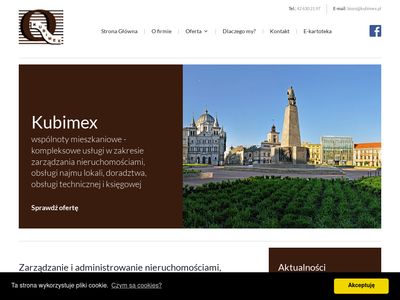 Zarządzanie i administrowanie nieruchomościami Kubimex