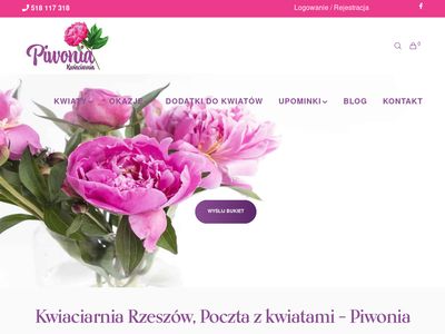 Kwiaciarnia Piwonia - Rzeszów