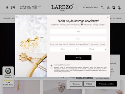Bransoletka modułowa charms - larezo.pl