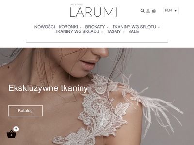 Koronki ślubne -larumi-fabrics.com