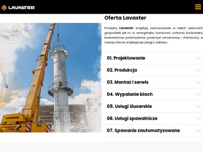 Wytwórnia konstrukcji stalowych - Lavaster Sp. z o.o.
