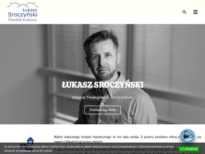 Pośrednik finansowy Łukasz Sroczyński