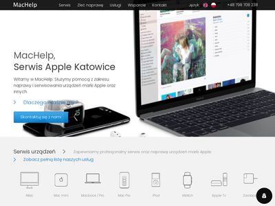 MacHelp - Serwis Urządzeń Apple - naprawa macbook