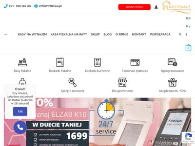 Sklep madeX - kasy fiskalne online, drukarki, terminale płatnicze