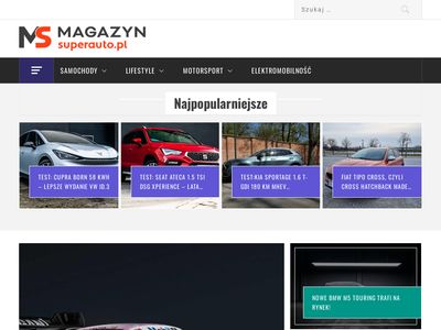 Magazyn Superauto.pl - nowy portal motoryzacyjny