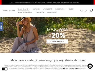 Polski producent sukienek, swetrów, bluz damskich - Makadamia