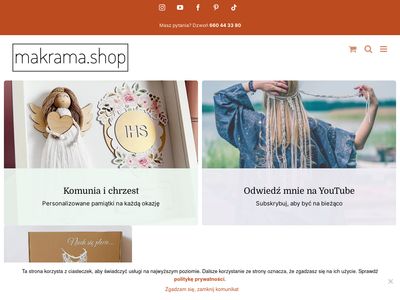 Makrama sklep online - makrama.shop