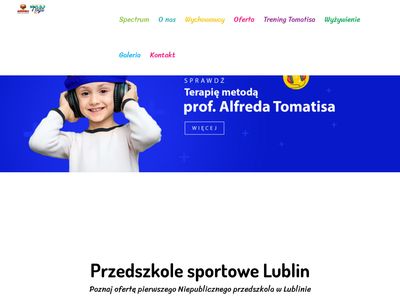 Metoda Tomatisa Lublin w przedszkolu “Mali Giganci”