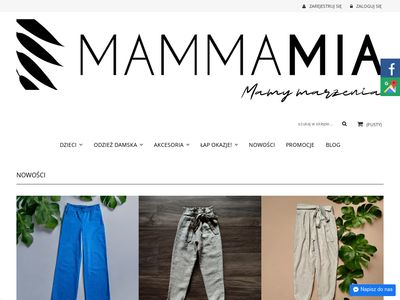 Designerskie ubrania damskie - mammamiasklep.pl
