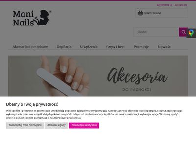 Akryl do przedłużania paznokci maninails.pl