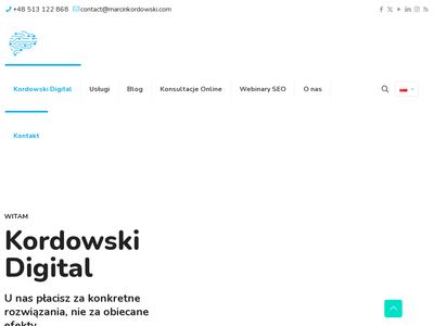 SEO - marcinkordowski.com