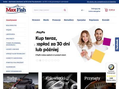 Sklep online ze sprzętem wędkarskim - max-fish.pl