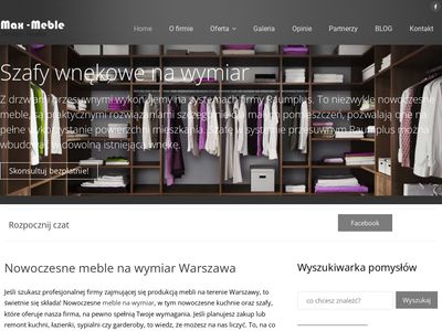 Meble Kuchenne Na Wymiar Warszawa - maxmeble.com