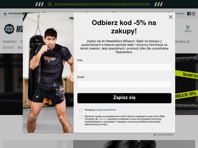 Sklep z odzieżą sportową - mdsport.pl