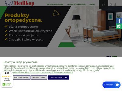 Serwis koncentratorów tlenu - medikop.pl