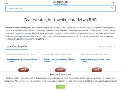 Sklep BHP Meridus.pl
