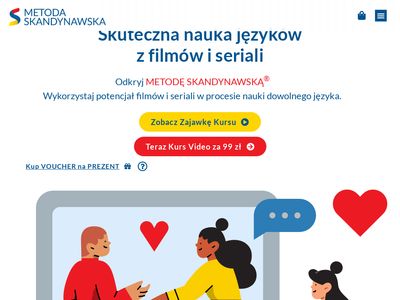 MetodaSkandynawska.pl - lekcje angielskiego przez skype